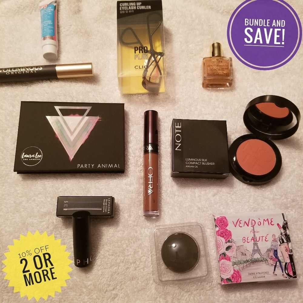 Lot of makeup Brand New; Laura Lee, Ofra, Nuxe